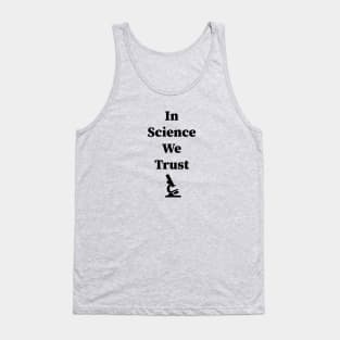 In Science We Trust Tank Top